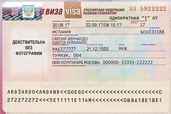 Russian visa
